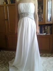 Новое свадебно платье в греческом стиле