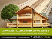 Строительство деревянных домов Гомель. Низкие цены.