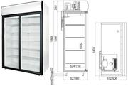 Холодильник с открытой ветриной (шкаф холодильный) 